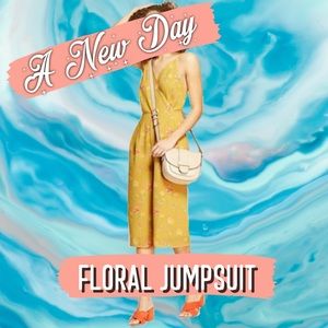A New Day floral jumpsuit